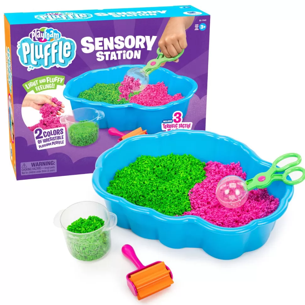 Learning Resources Playfoam Pluffle - Sensorisch Bassin + Werktuigen