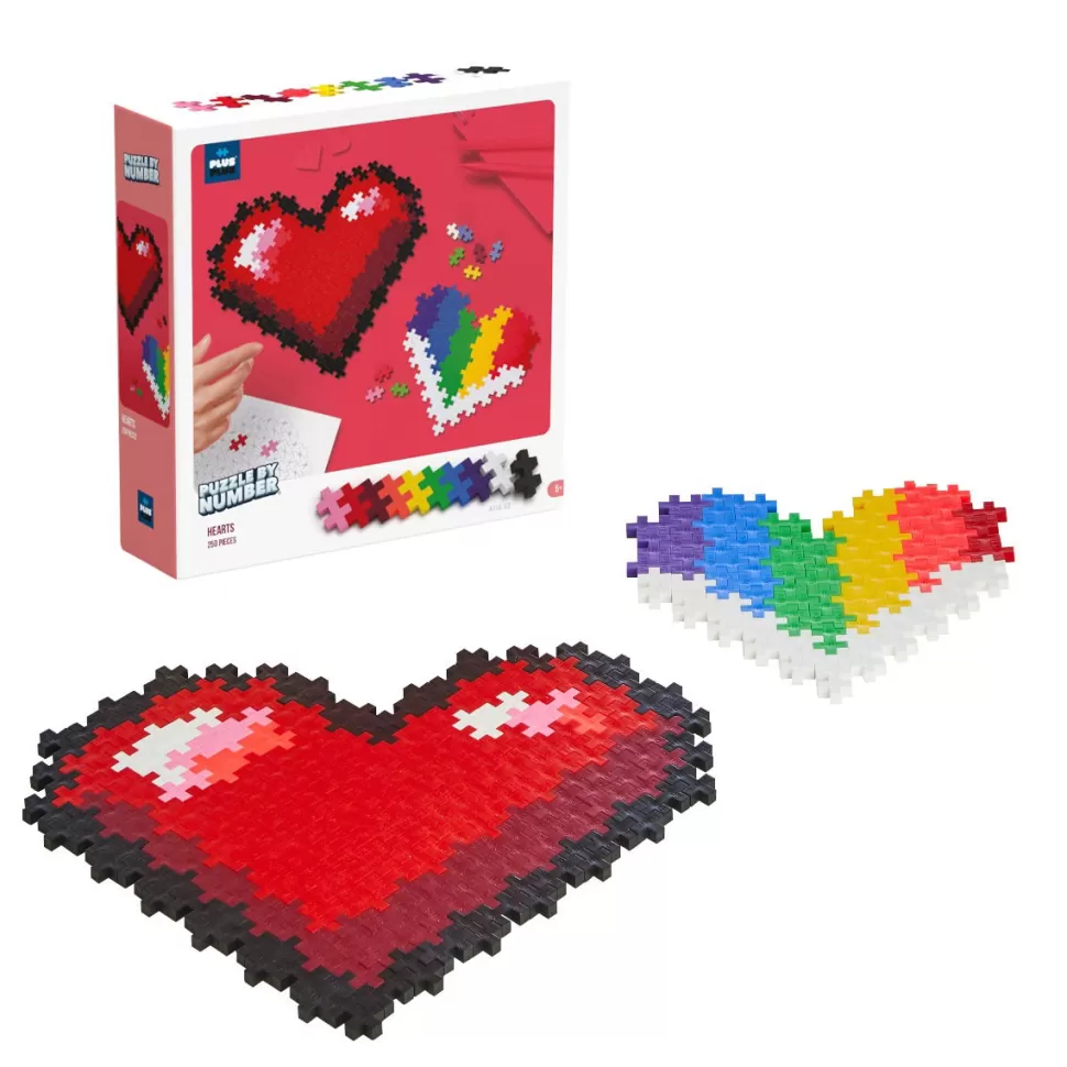 Plus-Plus - Puzzle By Number, Hartjes 250 St