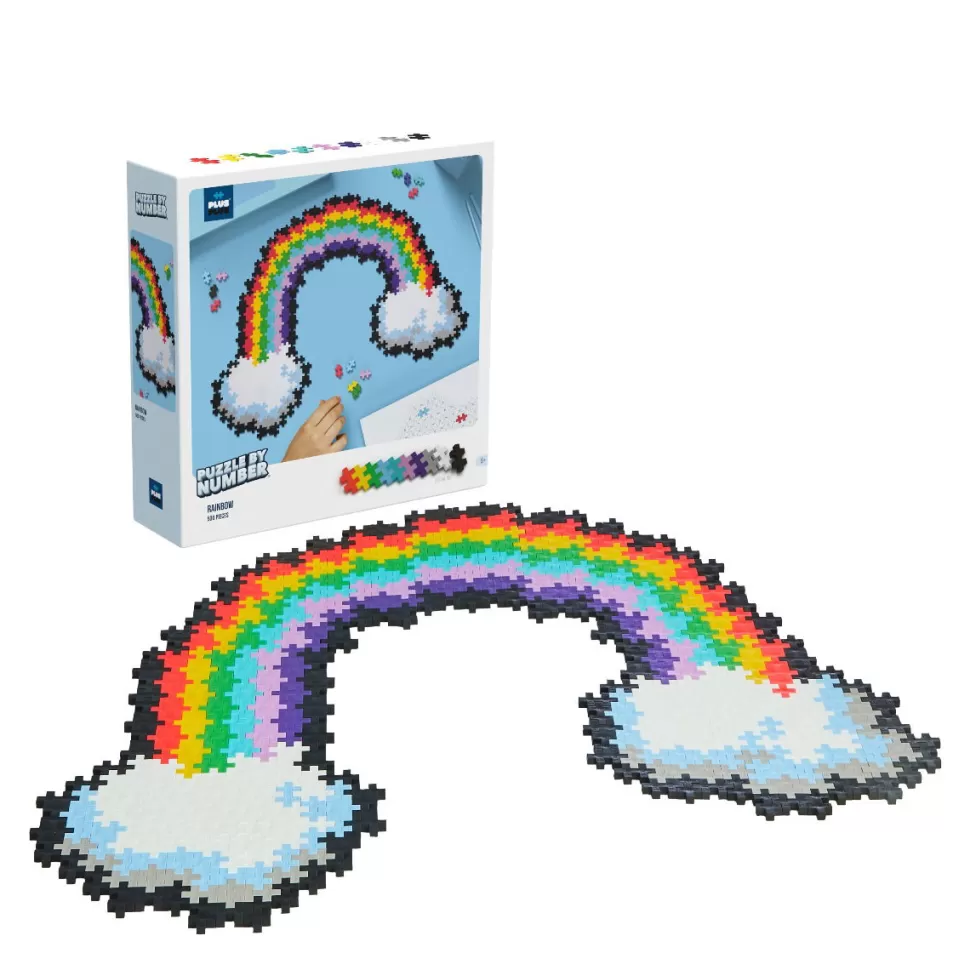 Plus-Plus - Puzzle By Number, Regenboog 500 St