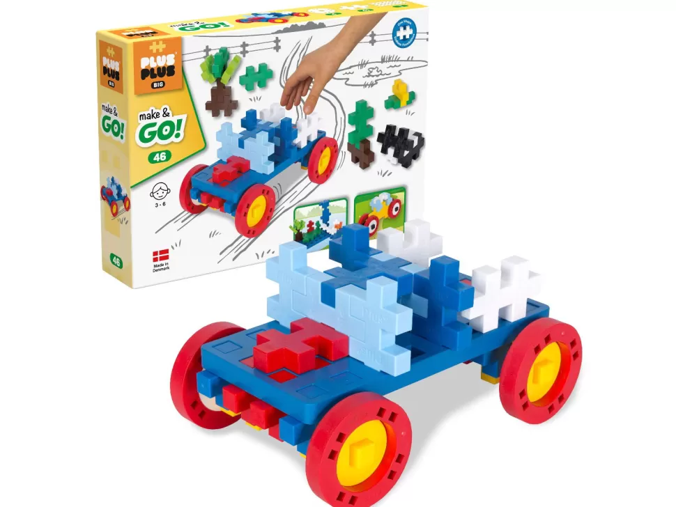 Plus-Plus Constructiespeelgoed^ Big - Make & Go! 46 Stk