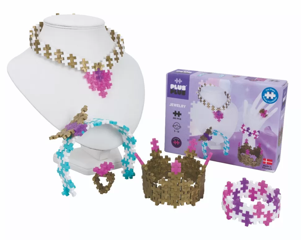 Plus-Plus Constructiespeelgoed^ Glitter - Sieraden, 220 Stk.