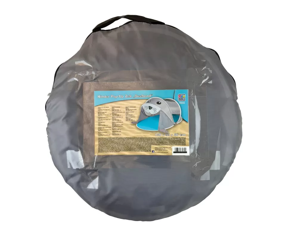 * Zand- & Strandspeelgoed^Pop-Up Tent Kind, Zeehond