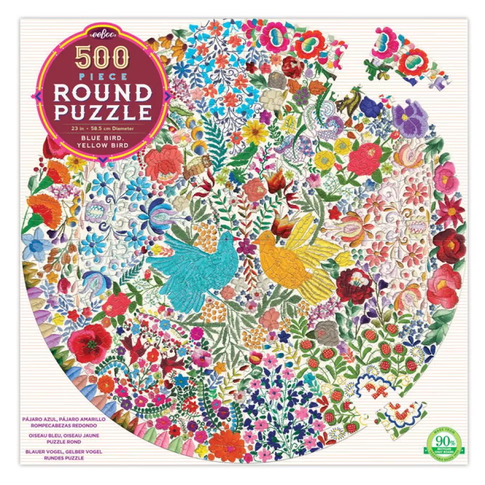 eeBoo Puzzel^Puzzel Met 500 Stukjes - Vogels