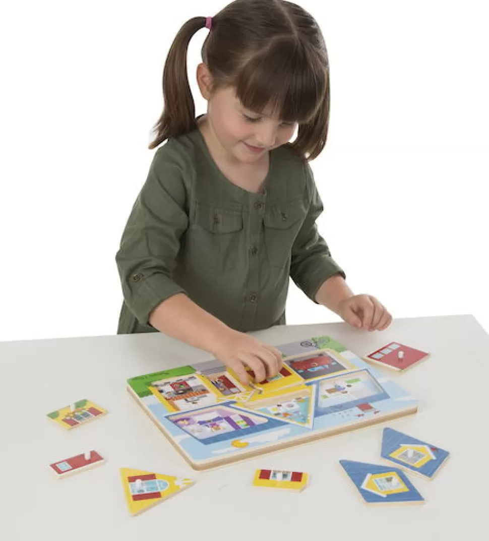 Melissa and Doug Puzzel^Puzzel Met Geluid - Thuis