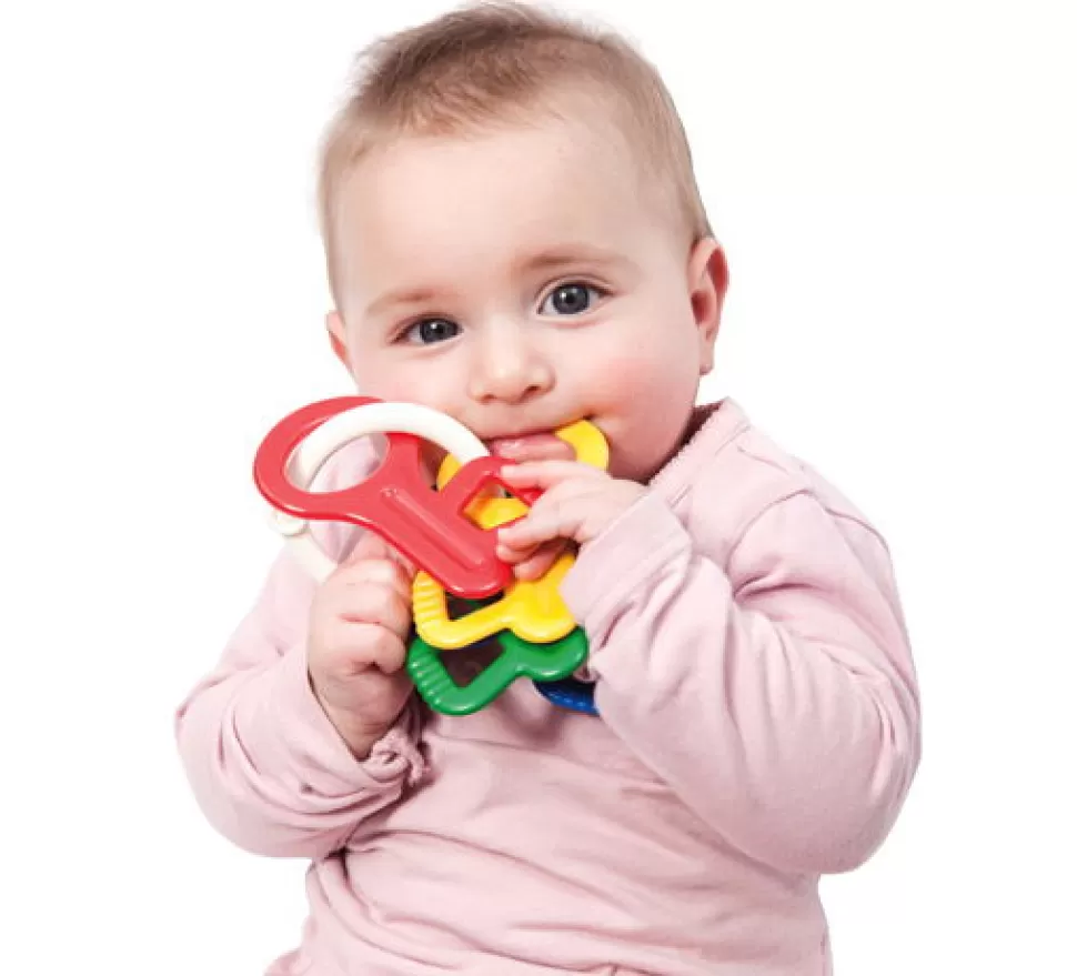 Ambi toys Rammelaars^Rammelaar - Baby Sleutelhanger