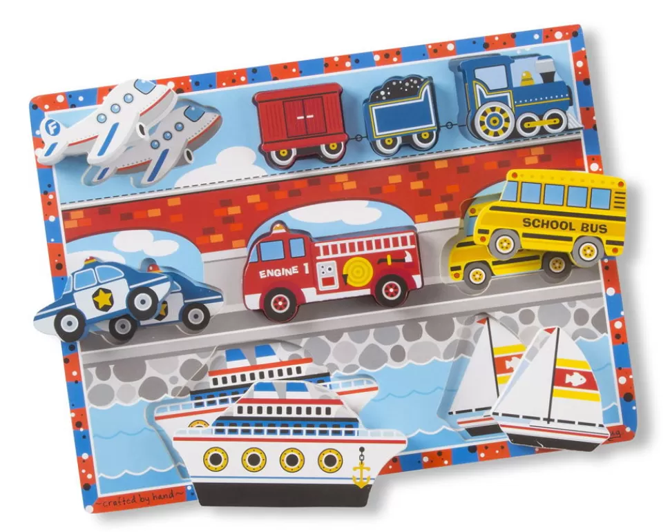 Melissa and Doug Reuze Puzzel - Voertuigen