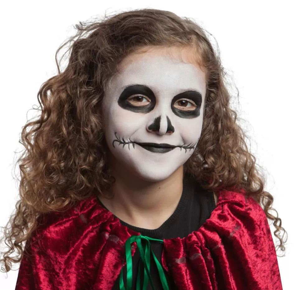 Grim'Tout Schmink - Palet Met 4 Kleuren - Halloween