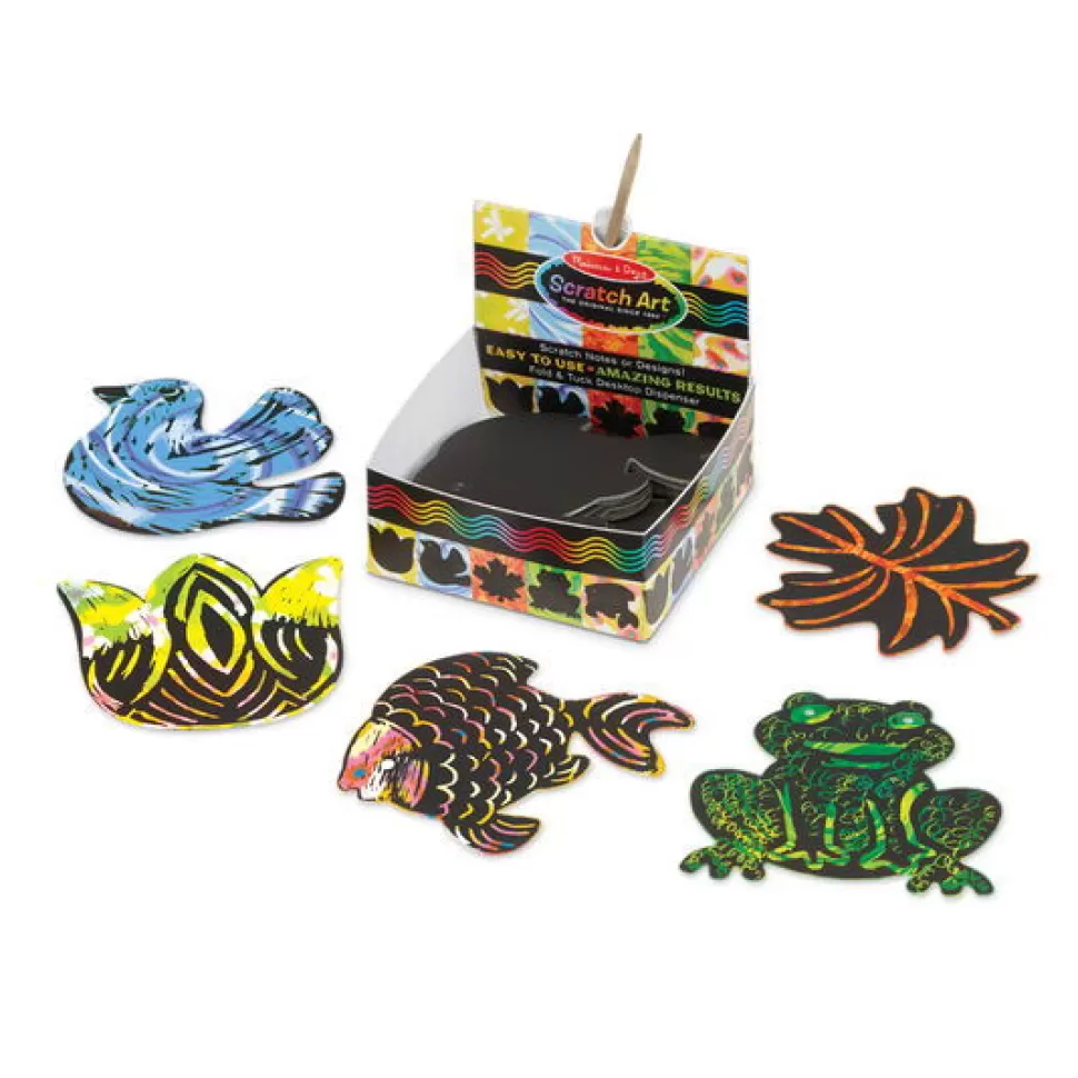 Melissa and Doug Tekenen & Verven^Scratch Art - Natuur