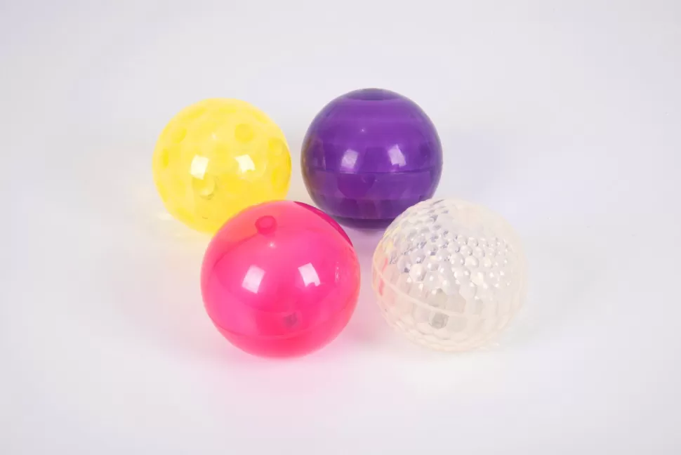 TickiT Ballen^Sensorische Bal Met Led Lampjes, 4 St