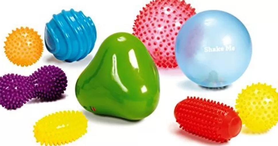 Edushape Peuterspeelgoed^Sensorische Ballen - Mega Set, 9 St