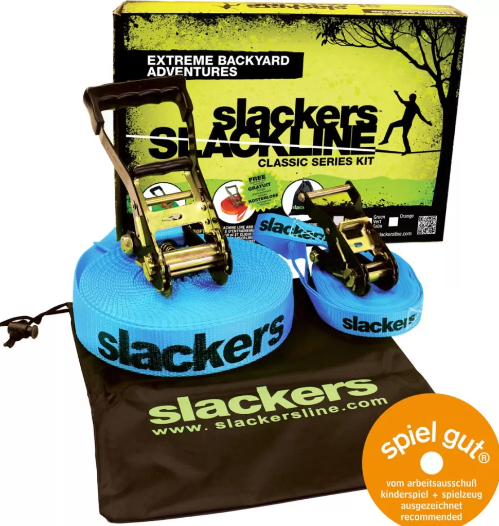 Slackers Slackline^ Slackline Incl. Hulp Lijn