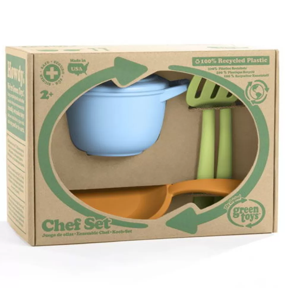 Green Toys Speelkeuken & Speelgoed Eten^Speelkeuken Accessoires - Pannenset