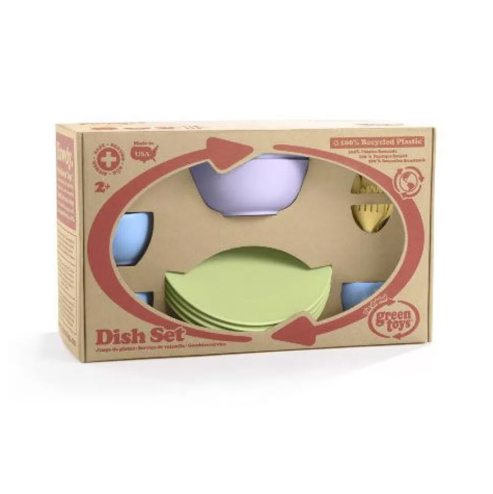 Green Toys Speelkeuken & Speelgoed Eten^Speelkeuken Accessoires - Servies & Bestek, 24 St