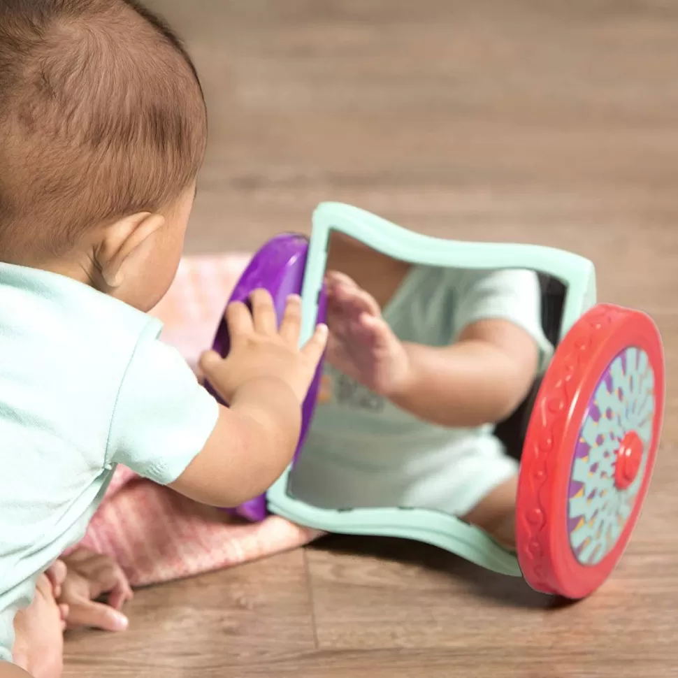 B. Toys Babyspeelgoed^Spiegel Op Wieltjes - Looky-Looky