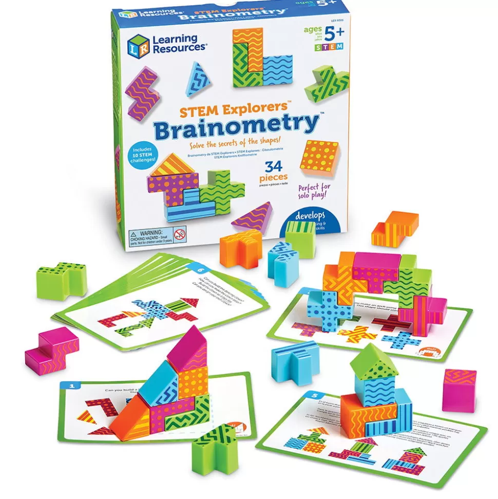 Learning Resources Stem Puzzel (3D) - Vormen Bouwen In Opdracht