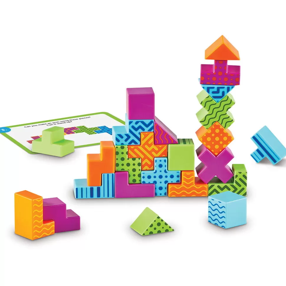 Learning Resources Stem Puzzel (3D) - Vormen Bouwen In Opdracht