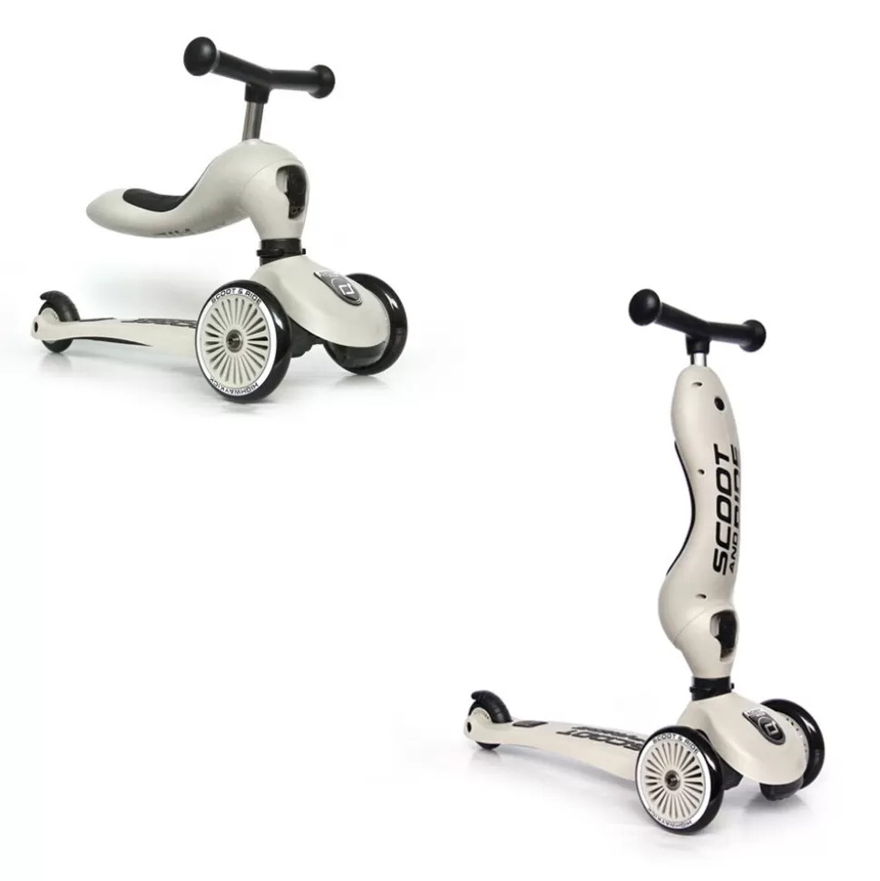 Scoot & Ride Steps^Step/Loopfiets - Highwaykick 1 Ash