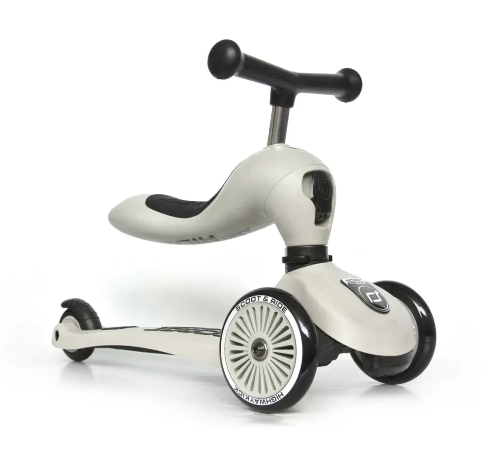 Scoot & Ride Steps^Step/Loopfiets - Highwaykick 1 Ash