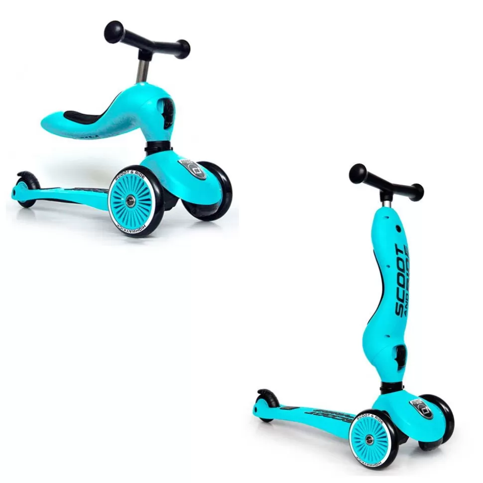 Scoot & Ride Steps^Step/Loopfiets - Highwaykick 1 Blueberry