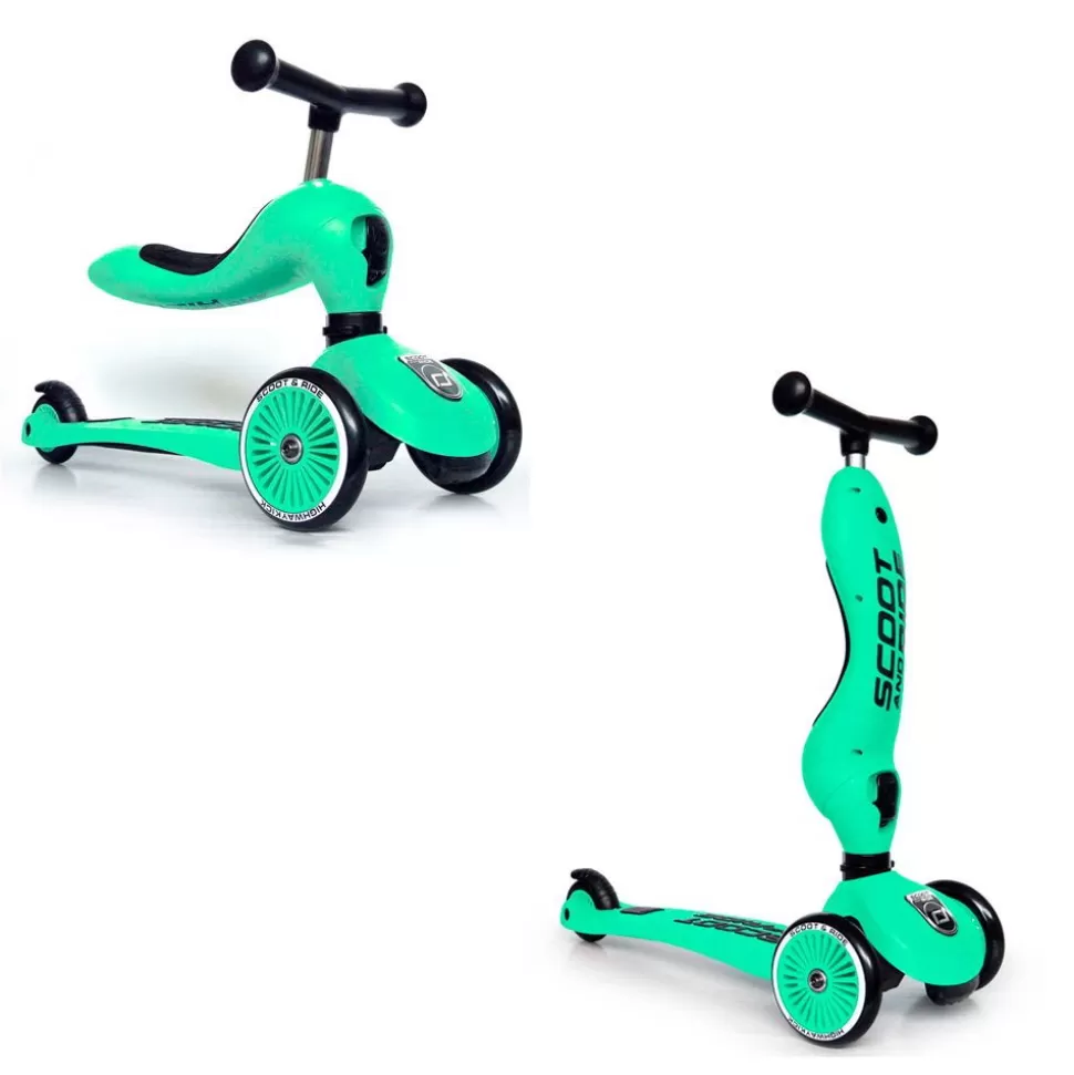 Scoot & Ride Steps^Step/Loopfiets - Highwaykick 1, Kiwi