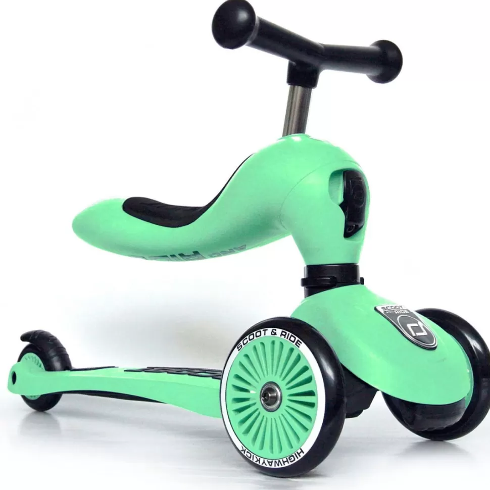 Scoot & Ride Steps^Step/Loopfiets - Highwaykick 1, Kiwi