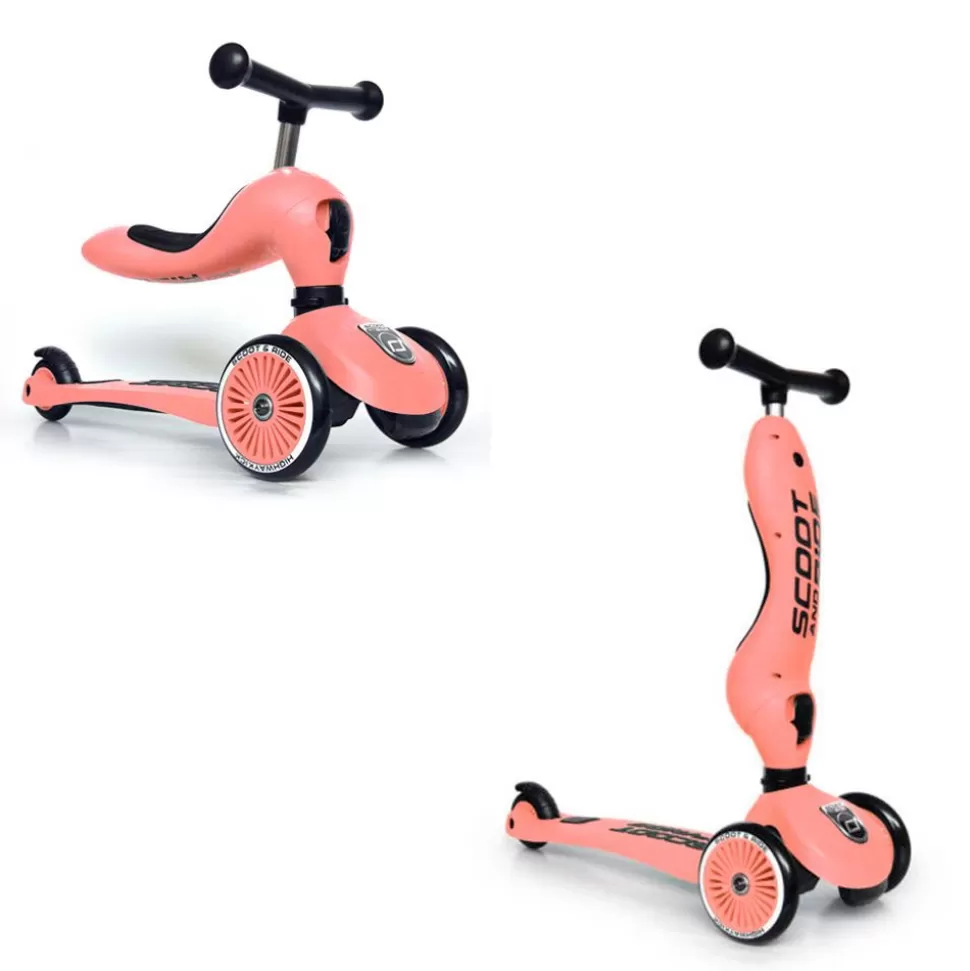 Scoot & Ride Step/Loopfiets - Highwaykick 1 Peach