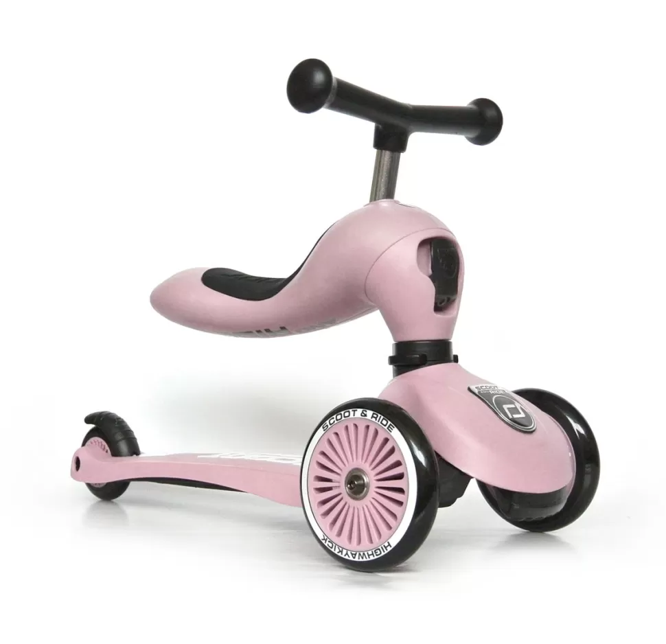 Scoot & Ride Step/Loopfiets - Highwaykick 1 Rosa