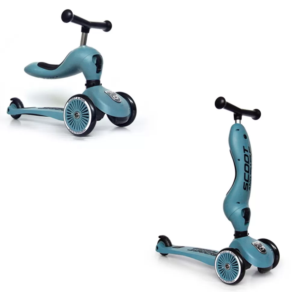 Scoot & Ride Step/Loopfiets - Highwaykick 1 Steele