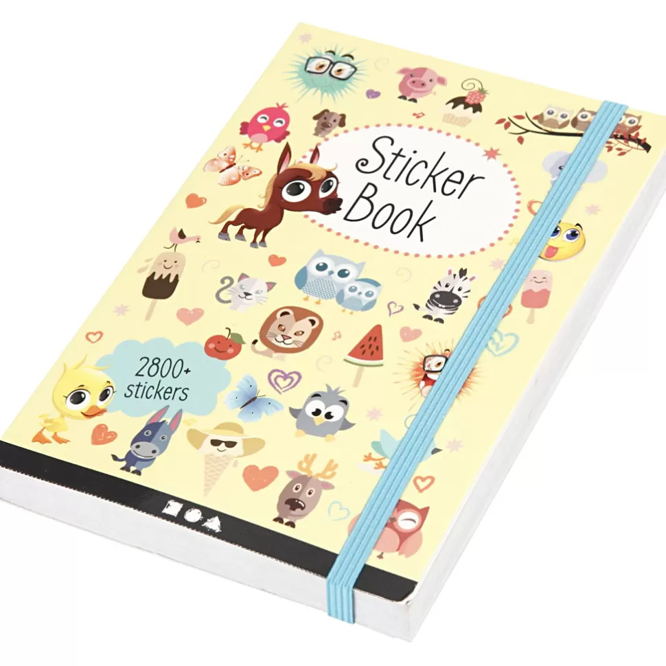 * Tekenen & Verven^Stickerboek - Diverse - 2800 Stk