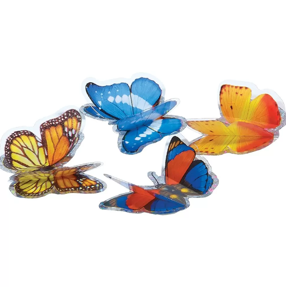 InsectLore Tekenen & Verven^Stickers 3D - Vlinders, 1 Vel