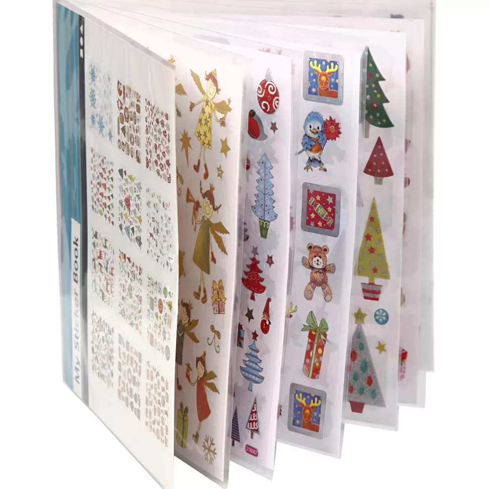 * Tekenen & Verven^Stickers - Kerst - 12 Vellen