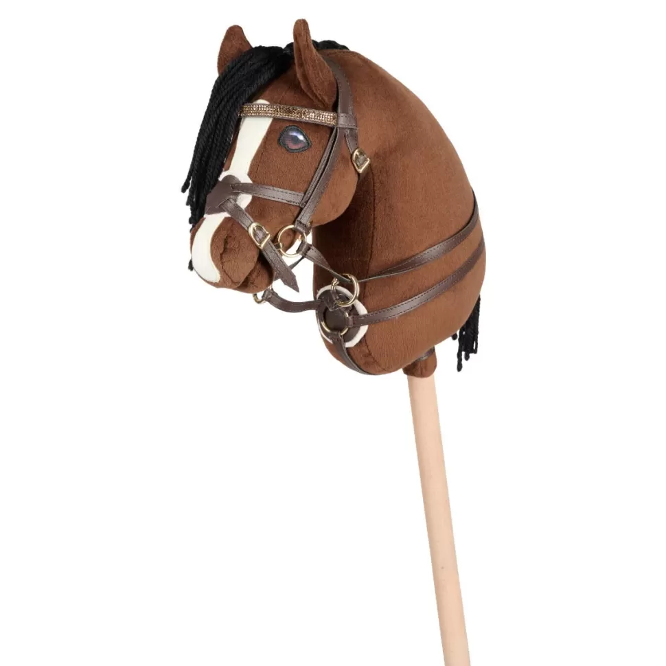 Cheval Roi Stokpaarden & Accessoires^Stokpaard Access. -Martingaal, Bruin/Goud