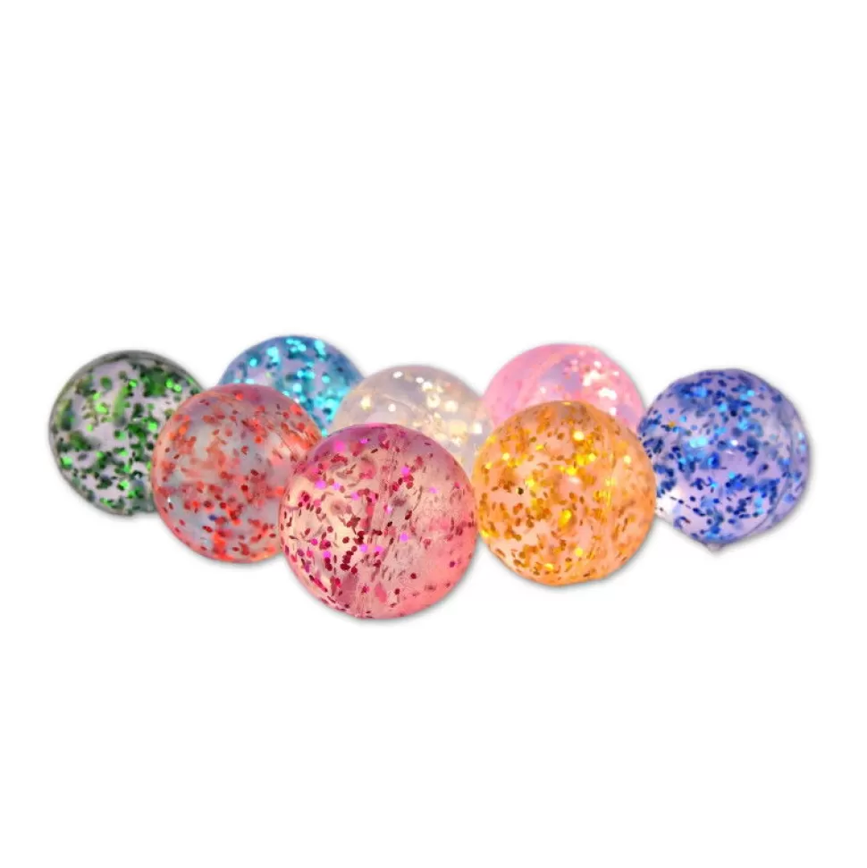 * Stuiterbal O 3,2 Cm - Glitter, 7 St