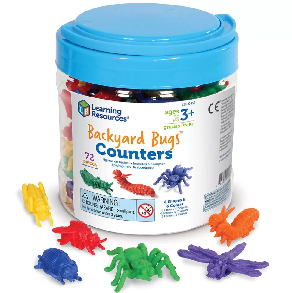 Learning Resources Tel & Sorteerset - Spinnen En Insecten, 72-Delig