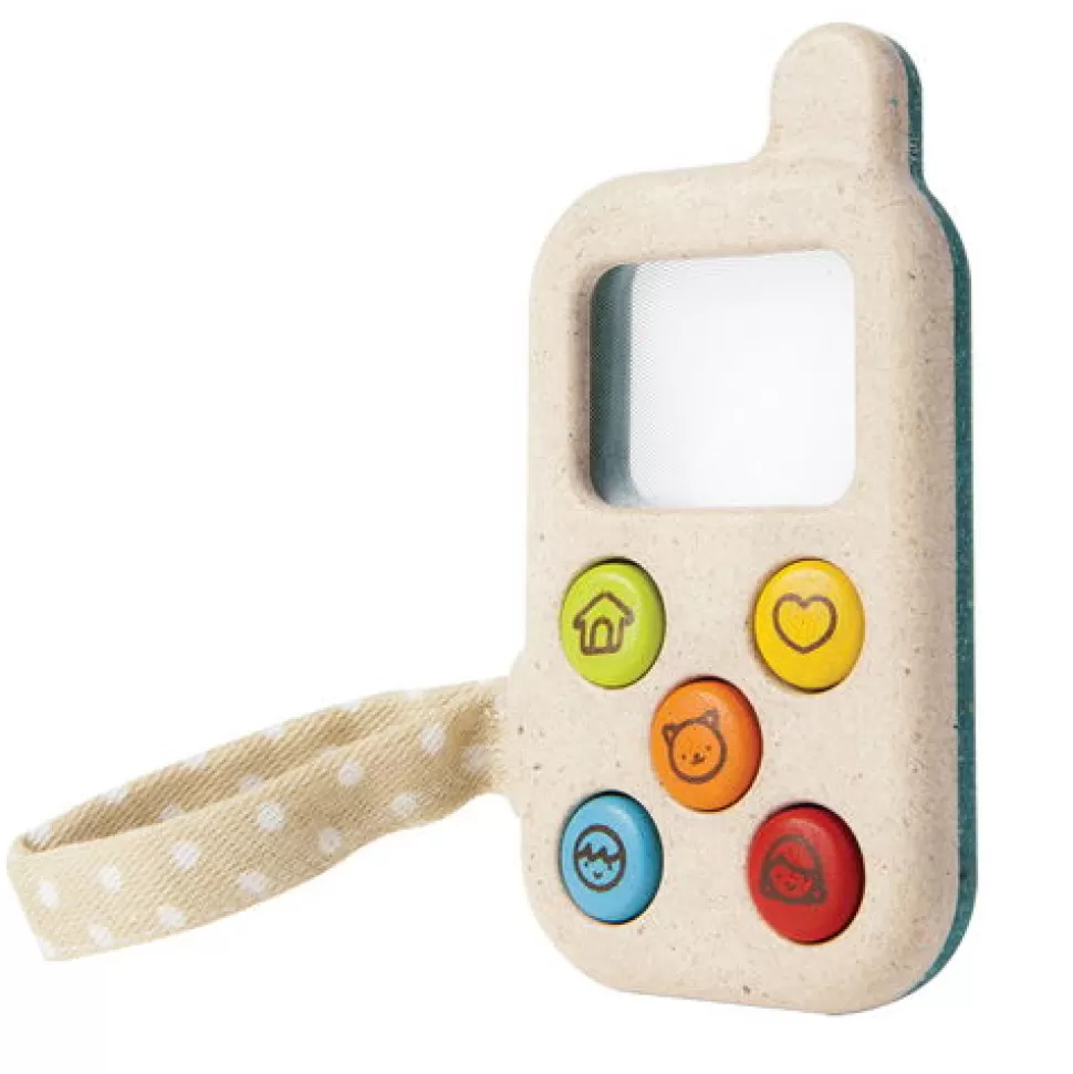 PlanToys Telefoon - Mijn Eerste - Lichtblauw