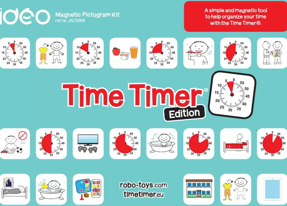 Time Timer - Magnetische Pictogrammen - Startset