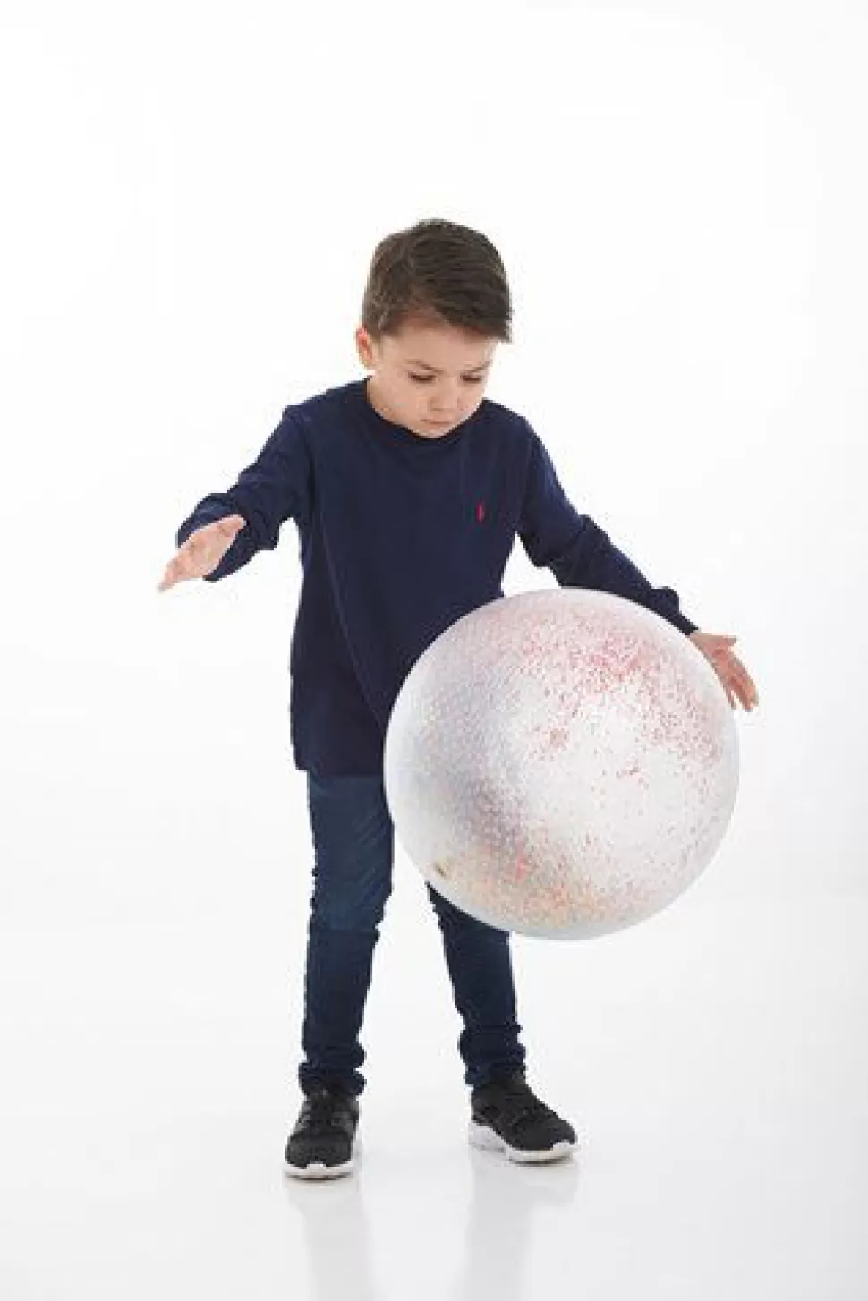 eduplay Ballen^Tuimelbal Met Confetti . Groot - O 40 Cm