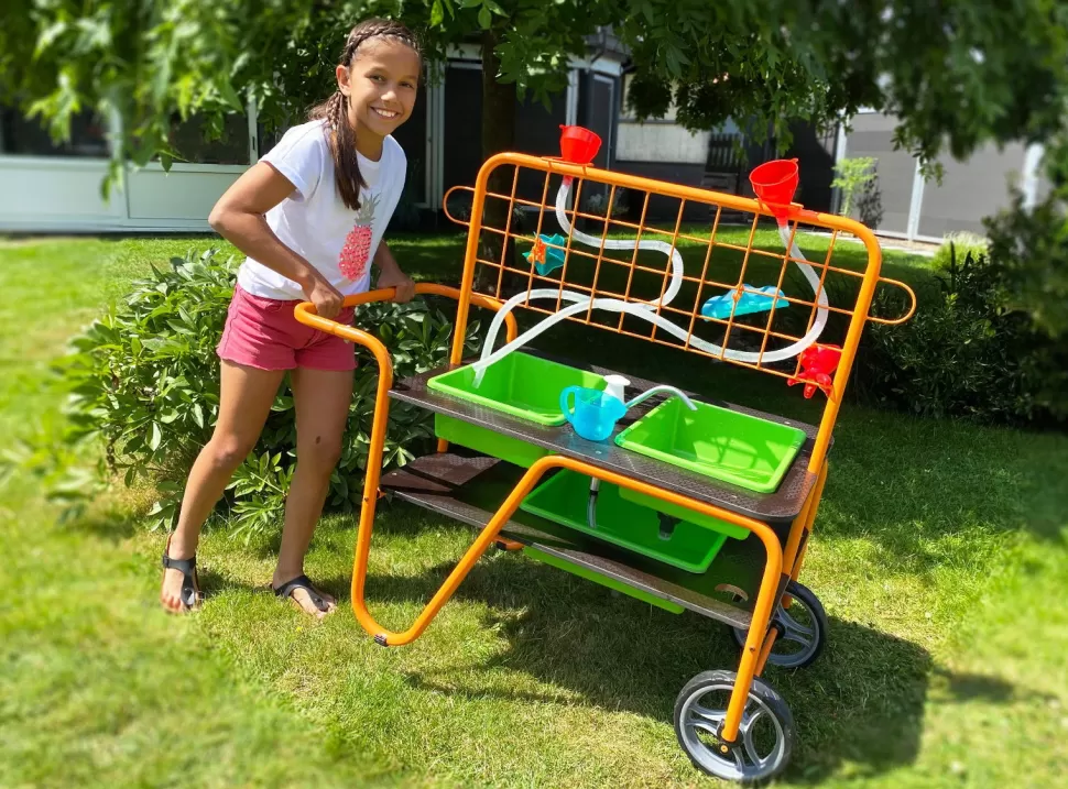 Beleduc Tuinspeelgoed - Rollende Zand- En Watertafel