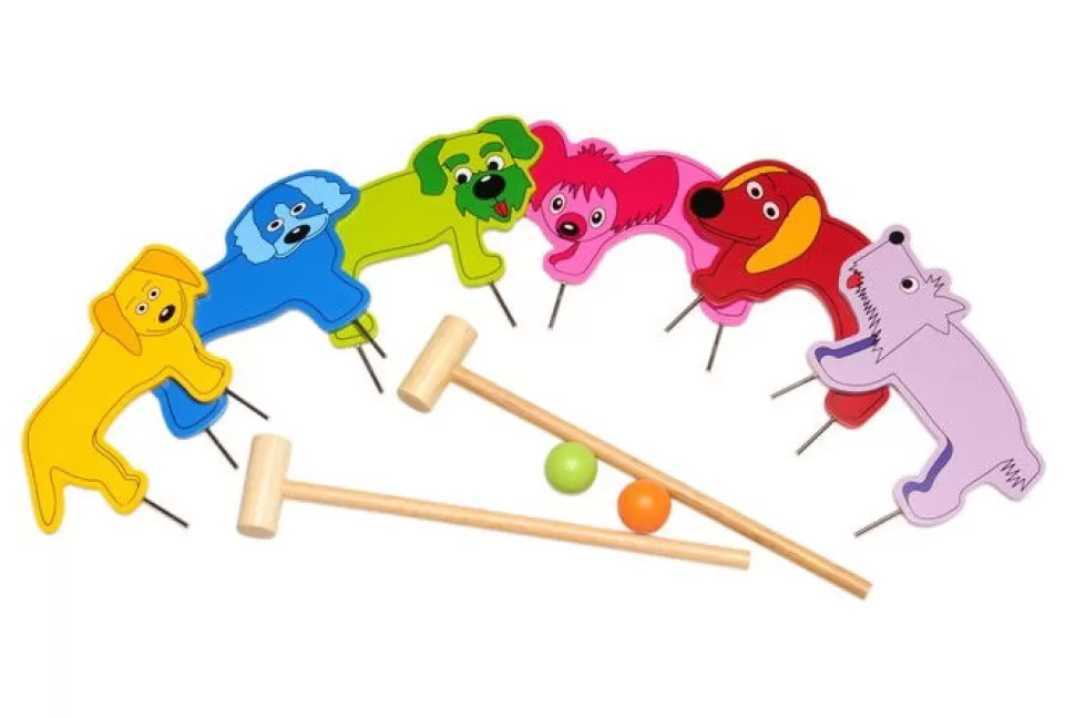 BS Toys Tuinspel - Croquet Met Dieren