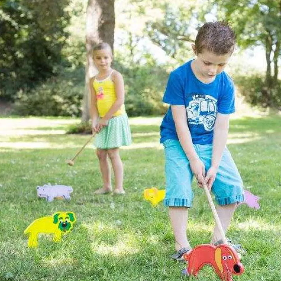 BS Toys Tuinspel - Croquet Met Dieren