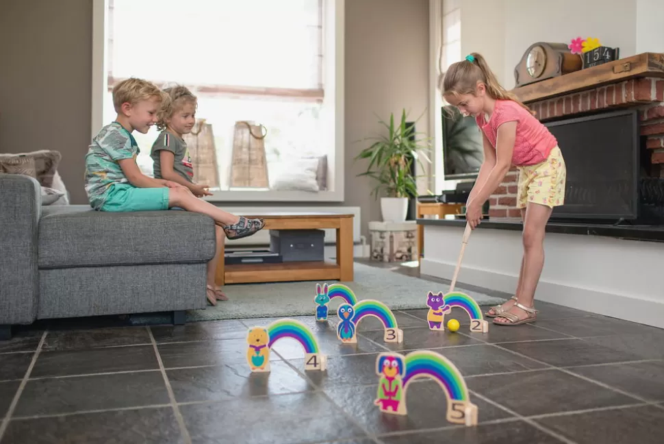 BS Toys Tuinspel - Croquet Met Regenbogen