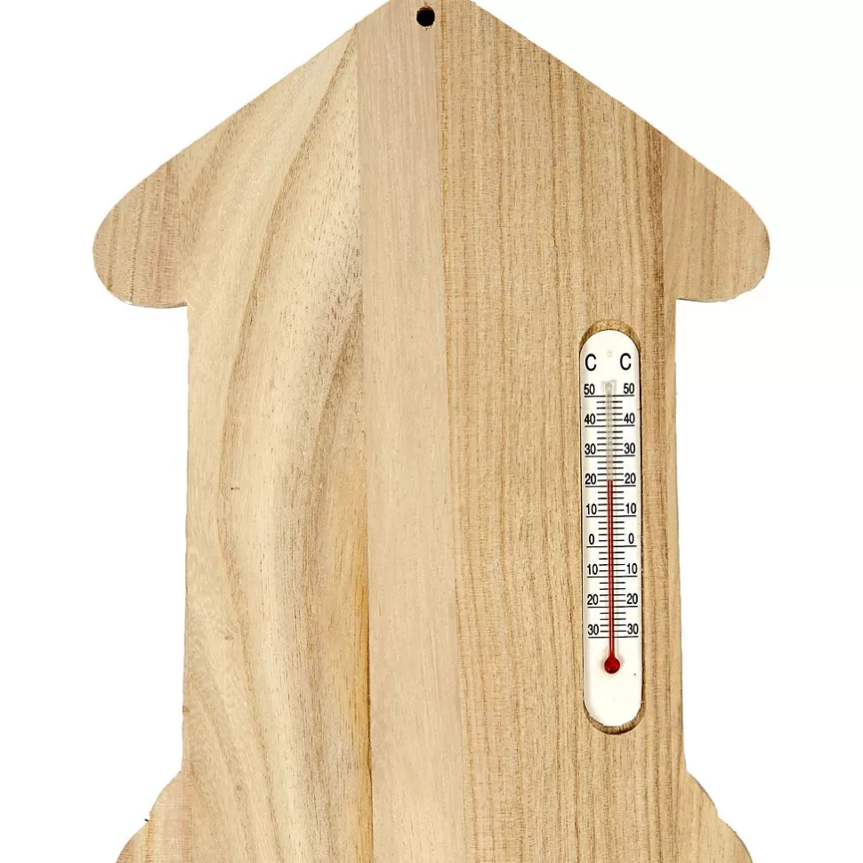 * Tekenen & Verven^Verf Zelf - Thermometer - Huis