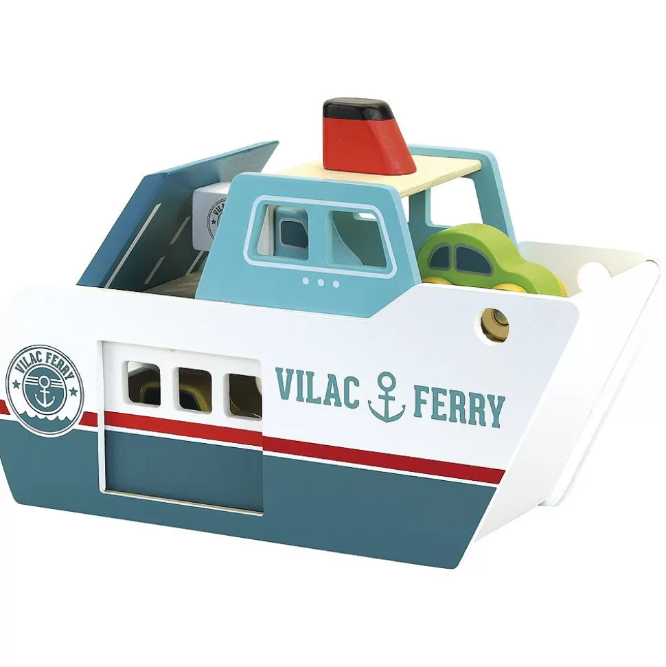 Vilac ity - Veerboot Incl. 3 Auto's