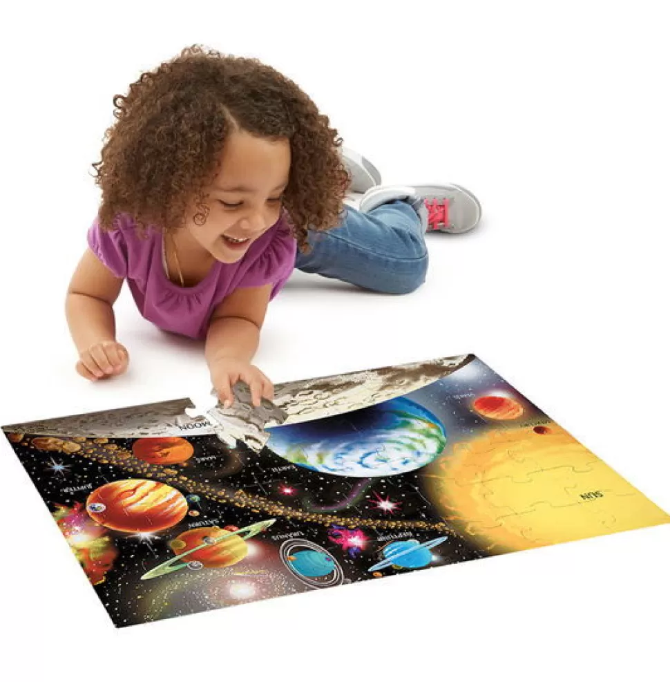 Melissa and Doug Vloer Puzzel - Zonnestelsel, 48 Stk.