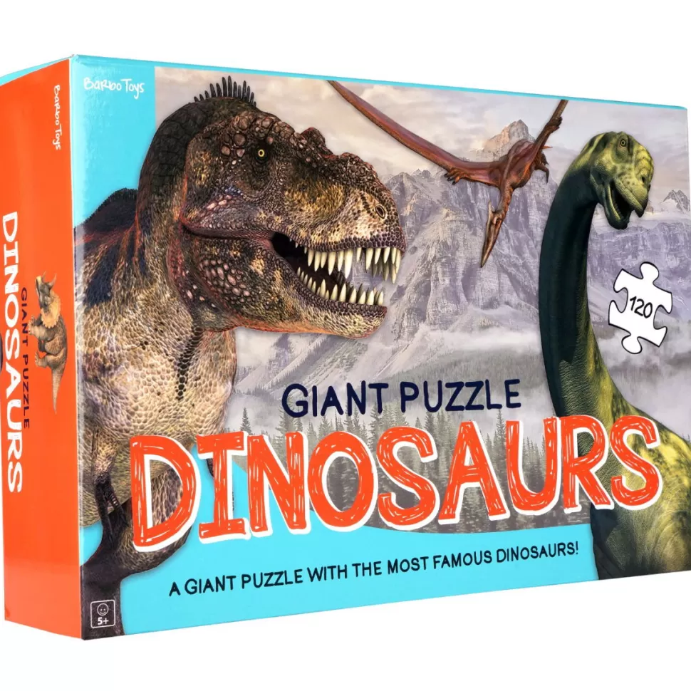 Barbo Toys Vloerpuzzel - Dino - 120 Stukken