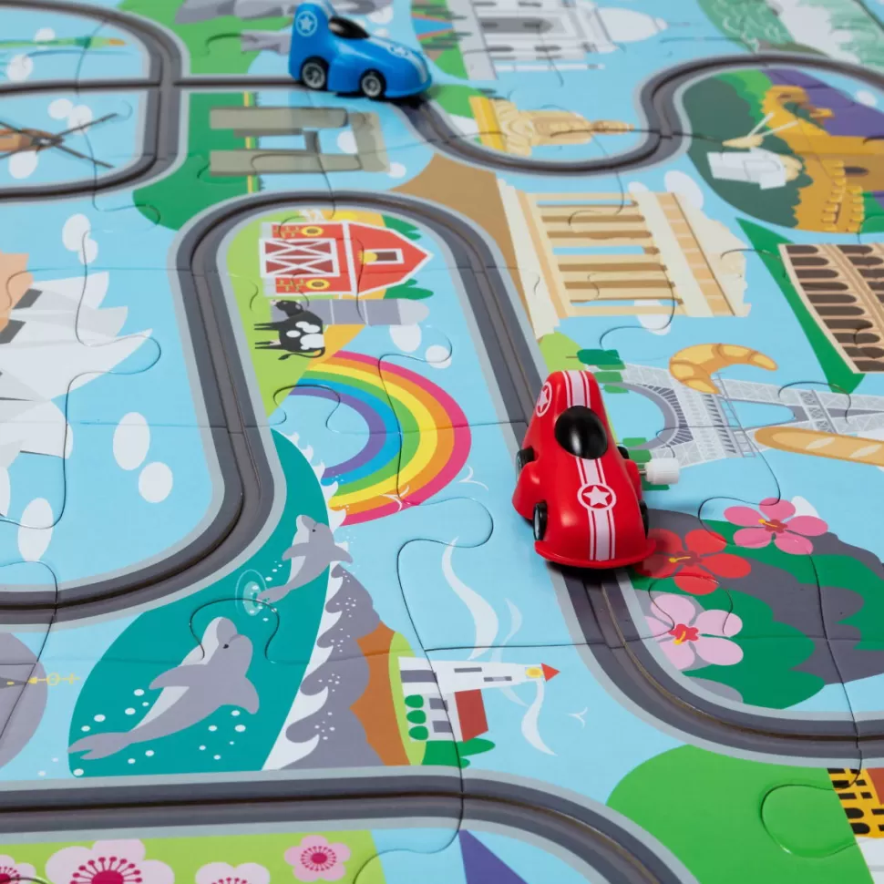 Melissa and Doug Vloerpuzzel 'De Wereld Rond', 48 Stukjes