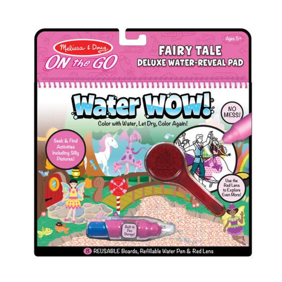 Melissa and Doug Tekenen & Verven^Water Wow Deluxe - Sprookjes