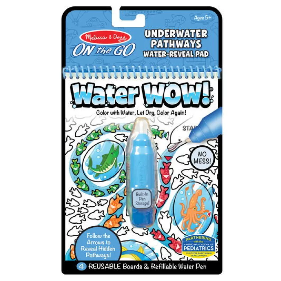 Melissa and Doug Tekenen & Verven^Water Wow, Spoorzoeken - De Zee