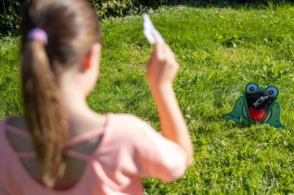 Schildkröt Spelletjes^Werpspel - Kikkers Voeren