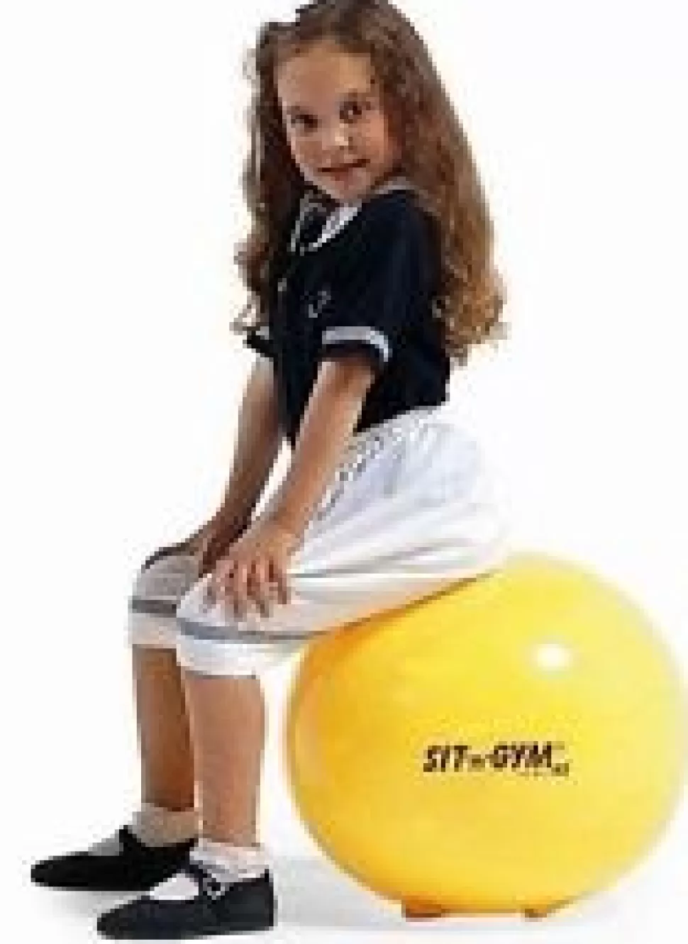 Gymnic Motoriek Speelgoed^Zitbal Sit'N Gym - Geel - 45 Cm